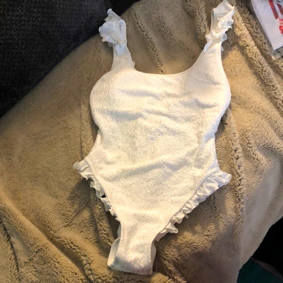 Coco Rave Other - Coco Rave One Piece White Swimsuit, size large